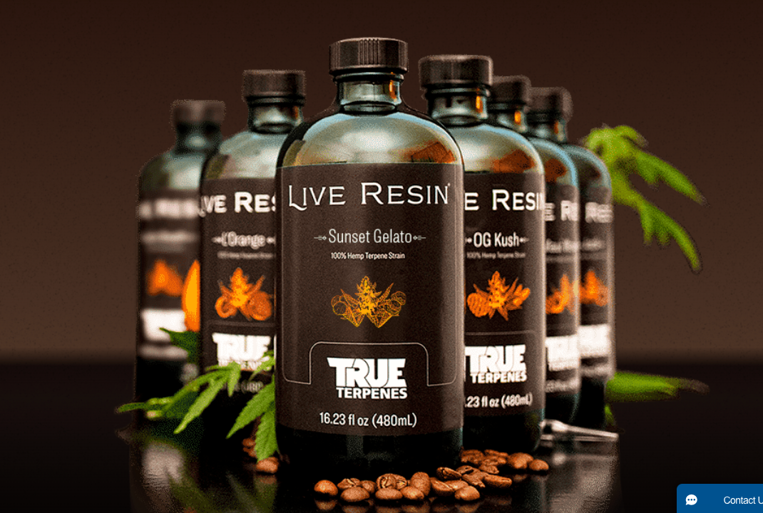 HEMP DERIVED LIVE RESIN TERPENES