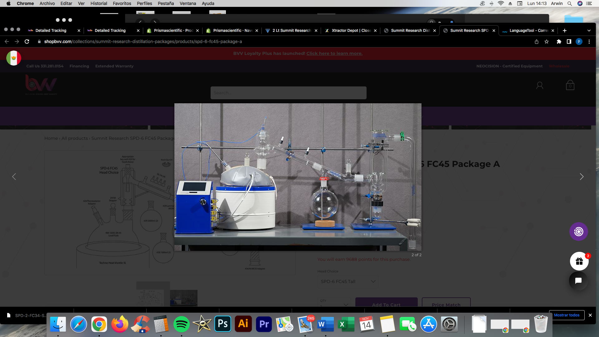 5 Lt Summit Research SPD-6 FC45 (Asesoría Incluida)